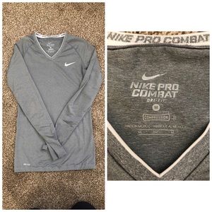 Nike pro combat long sleeve